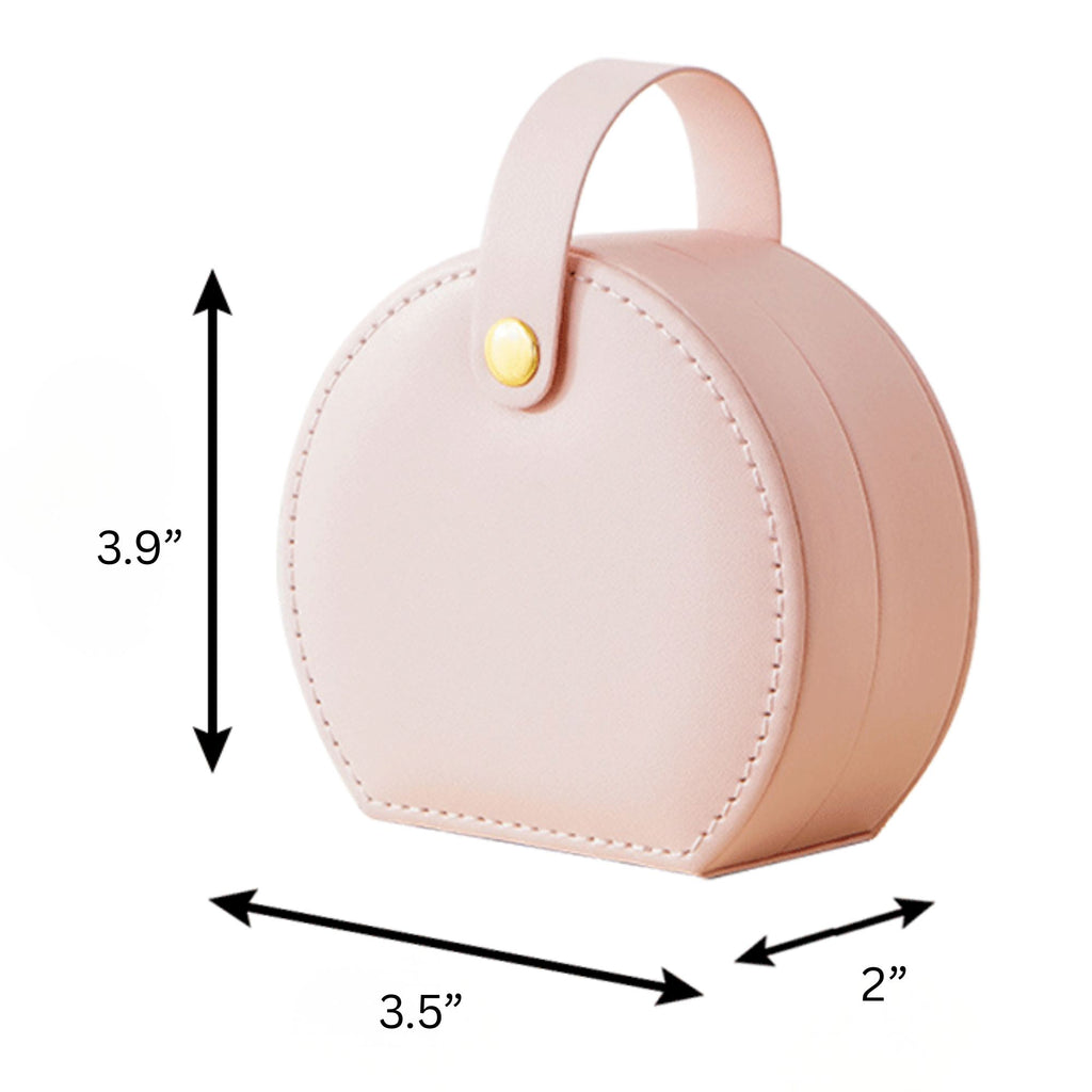 Personalized Travel Jewelry Box | Leather Jewelry Case Gift