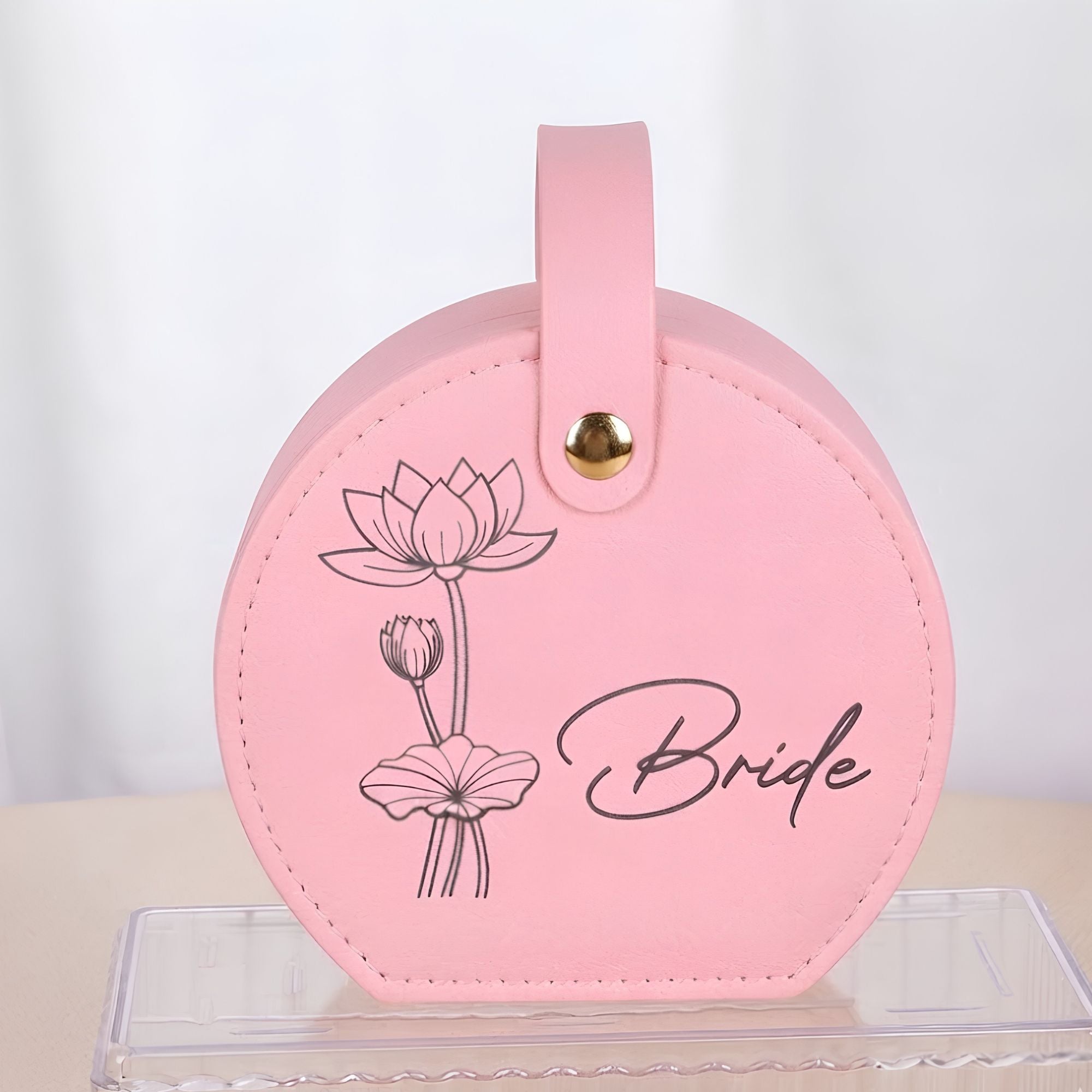 Personalized Travel Jewelry Box | Leather Jewelry Case Gift