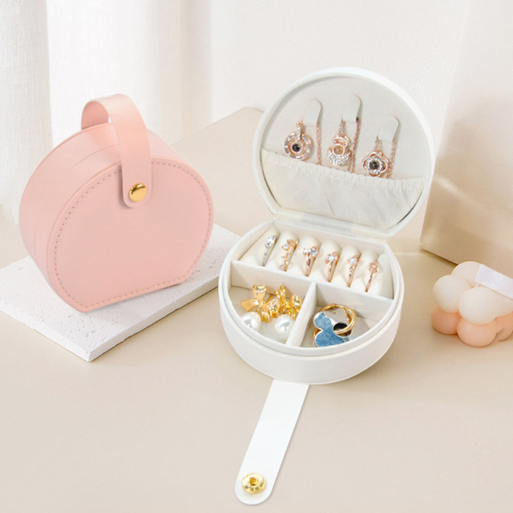 Personalized Travel Jewelry Box | Leather Jewelry Case Gift